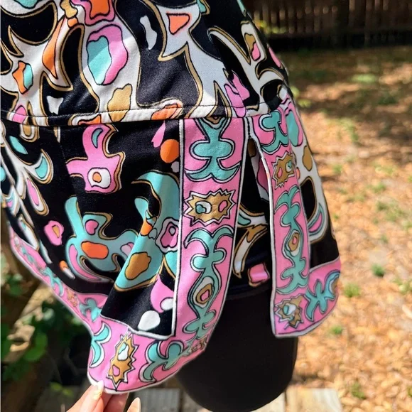 Vintage 1960s Pucci style Perfection Fit by Roxanne One Piece Swimsuit - Picture 5 of 11